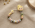 Chupetero Personalizado Campanilla | Chupetero con Nombre para Bebé