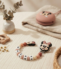 Chupetero Personalizado Minnie con Nombre | Silicona Alimentaria