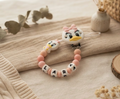 Chupetero Personalizado Daisy con Nombre | Silicona Alimentaria | Deleite Barcelona