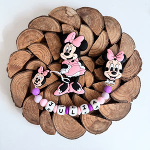 PACK CHUPETERO Y MORDEDOR MINNIE