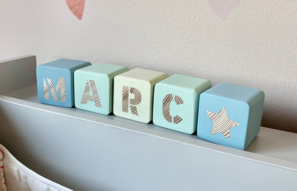 CUBOS DE MADERA PERSONALIZADOS