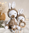 Pack Conejito de Crochet Personalizado para Bebé